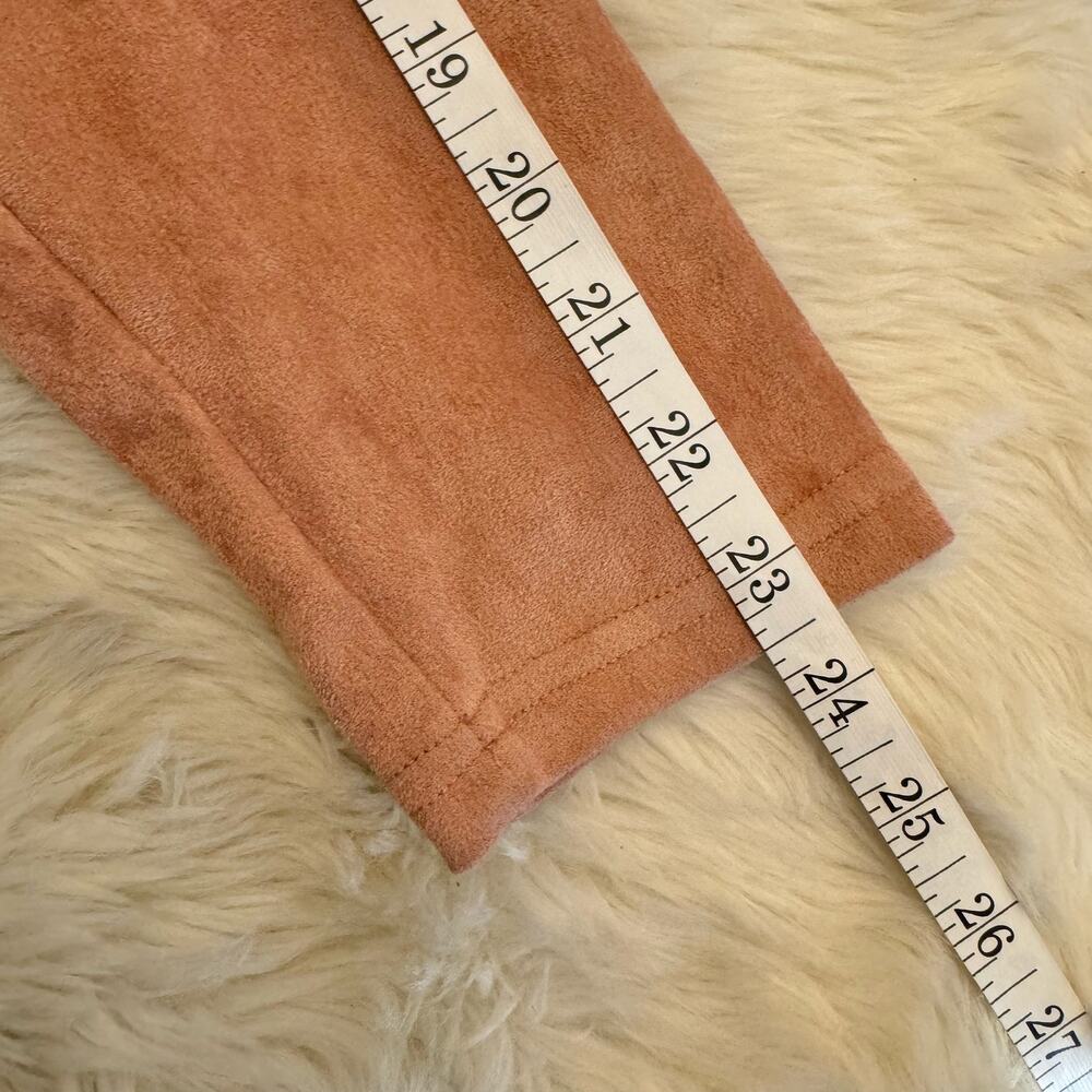 Lilian Pink Suede Deep V-Neck Dress 1X - Picture 12 of 13